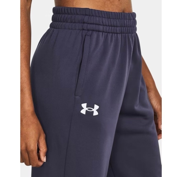 UNDER ARMOUR • Navy Armour Fleece Pant Joggers Sweatpants - Picture 4 of 6